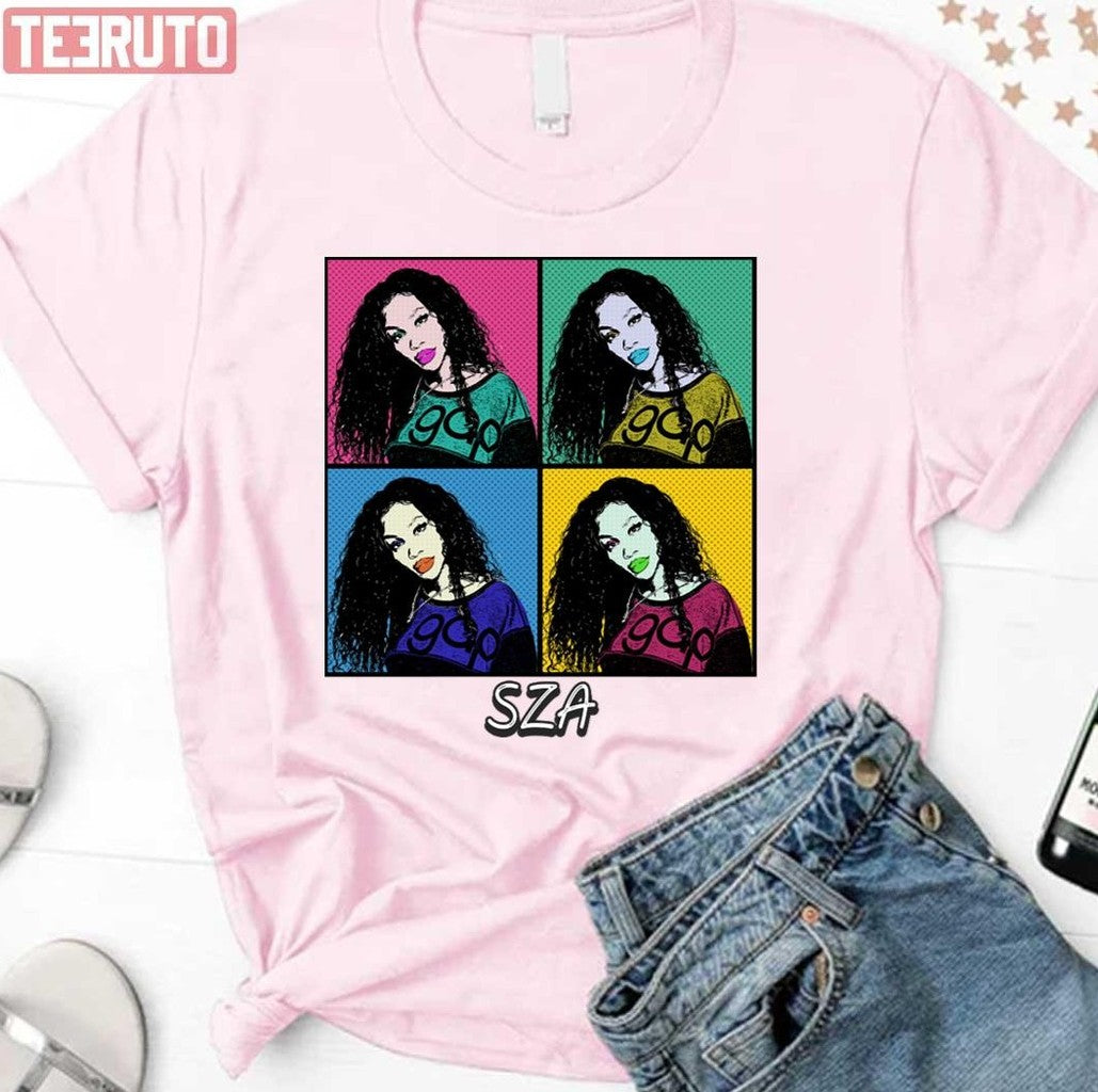 2023 Tour Sza 80s Pop Art Style Unisex Sweatshirt