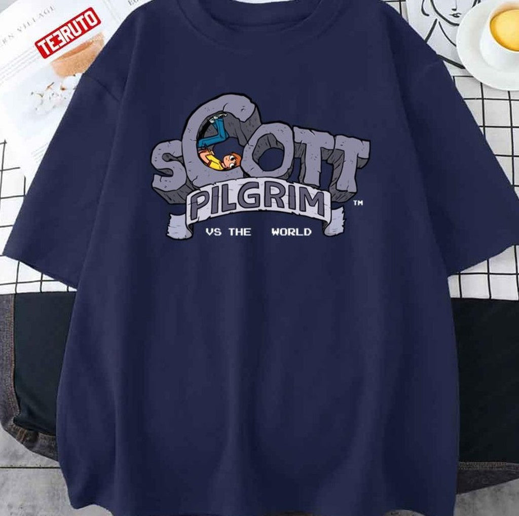 Novel By Bryan Lee O'malley Scott Pilgrim Vs. The World Art Unisex Sweatshirt