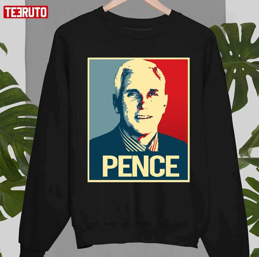 Portrait Mike Pence Hope Style Unisex T-Shirt