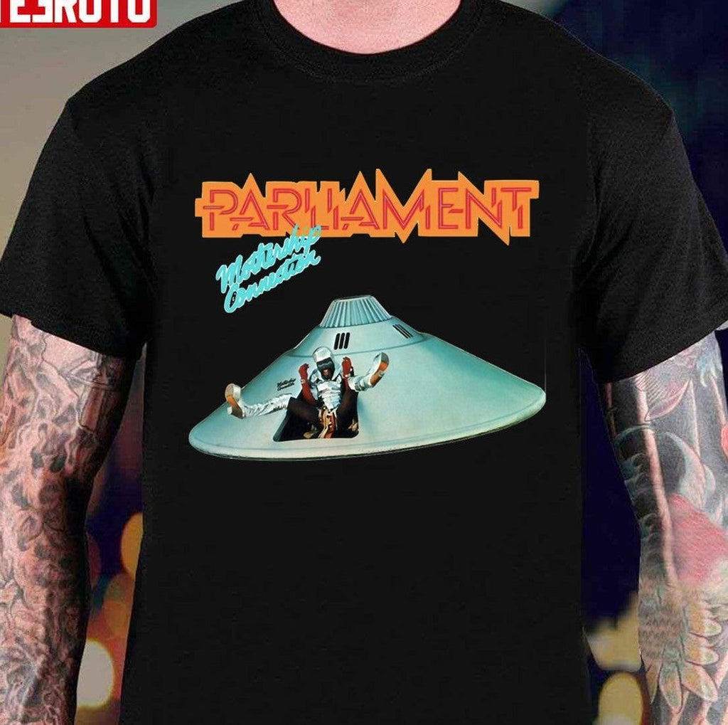 Mothership Connection Parliament Funkadelic George Clinton Artwork Unisex T-Shirt