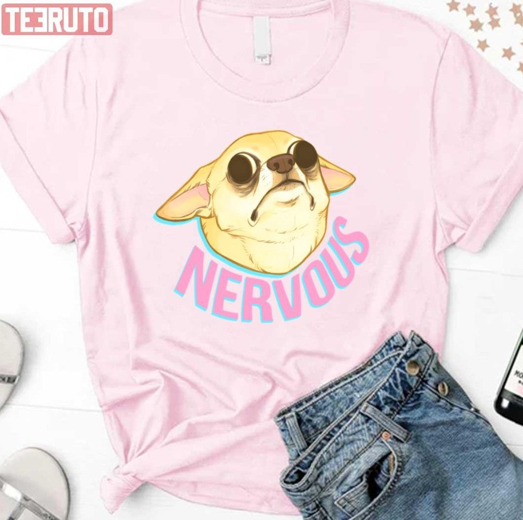 Nervous Chihuahua Unisex Sweatshirt