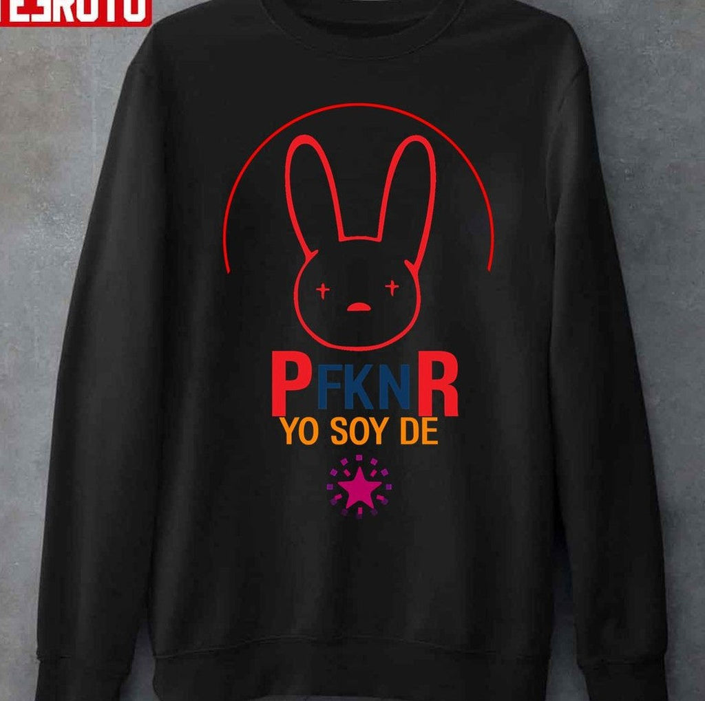 Bad Bunny Logo Yo Soy De P Fkn R Unisex T-Shirt