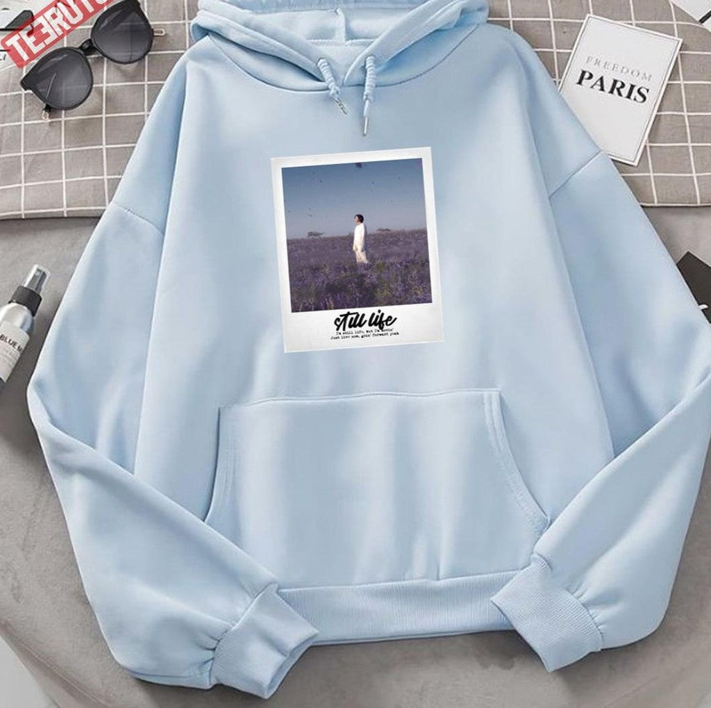 Still Life Lyrics Indigo Album Of BTS RM Kim Namjoon Art Print Unisex Hoodie