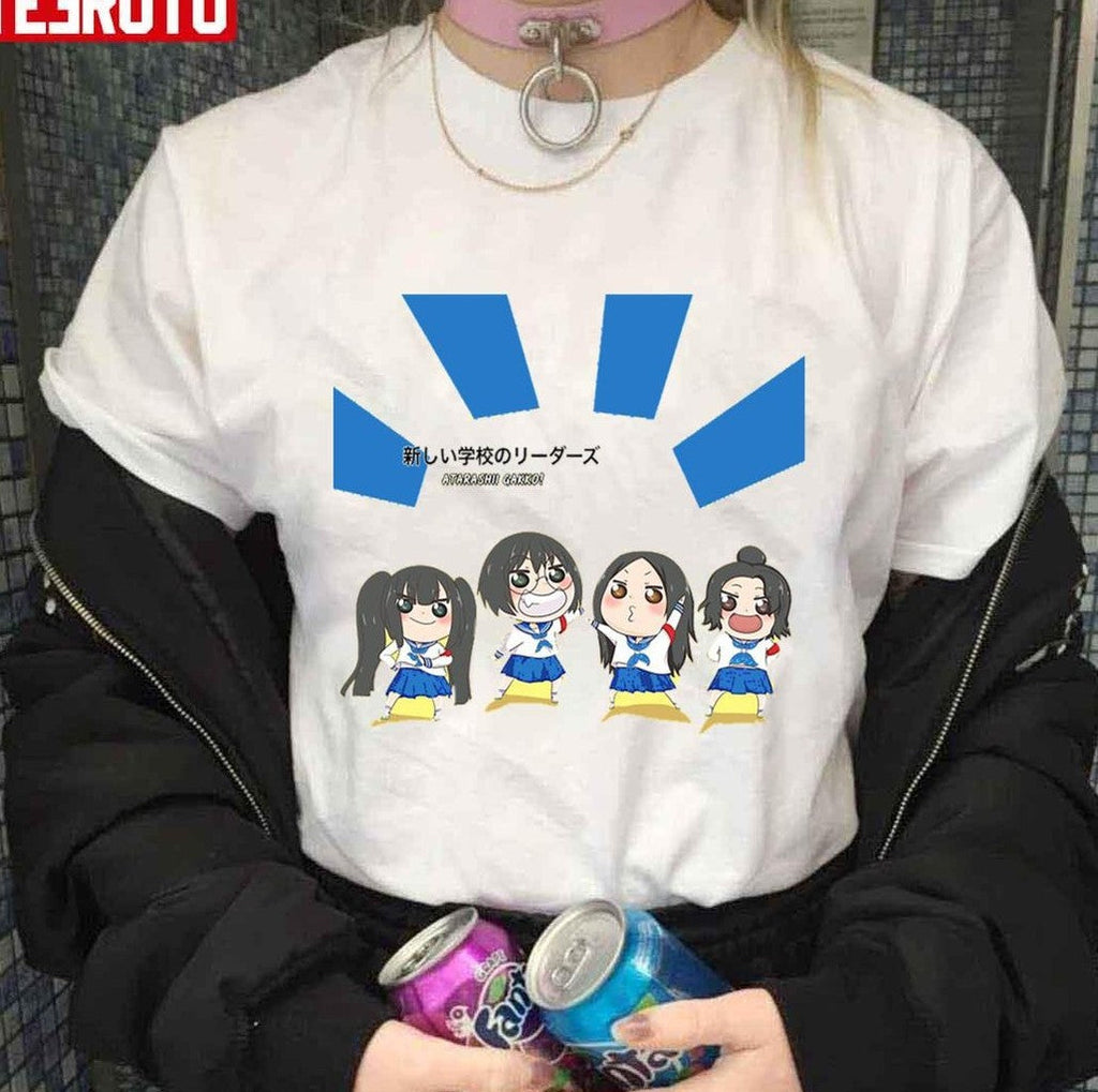 No Leaders Gakko Atarashii Gakko! Chibi Unisex T-shirt