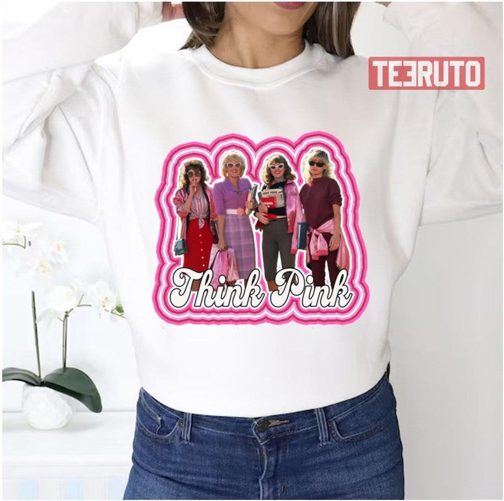 Pink Ladies Grease 2 Michelle Pfeiffer Think Pink Unisex Sweatshirt