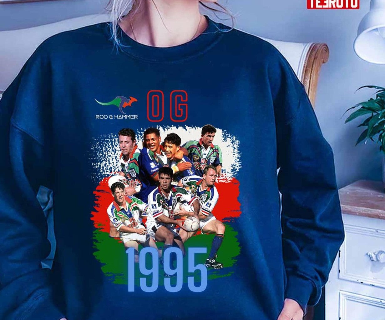 Og Warriors 1995 Vintage Rugby Unisex T-Shirt