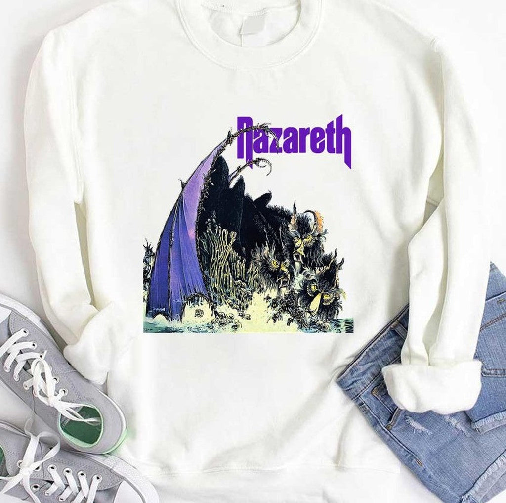 Scotland Had Several Hits In The United Kingdom Nazareth Band Rock Unisex Hoodie
