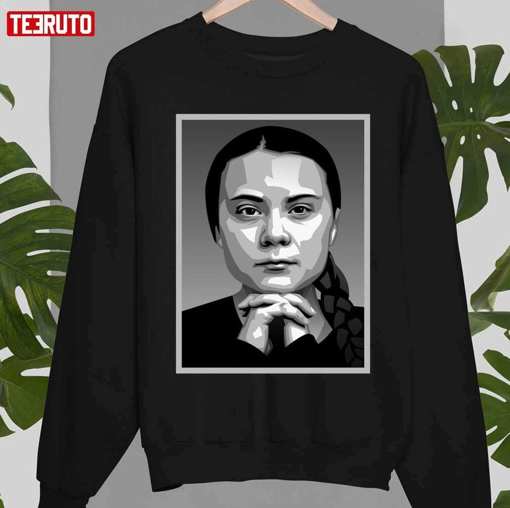 Portrait Greta Thunberg Graphic Unisex T-Shirt