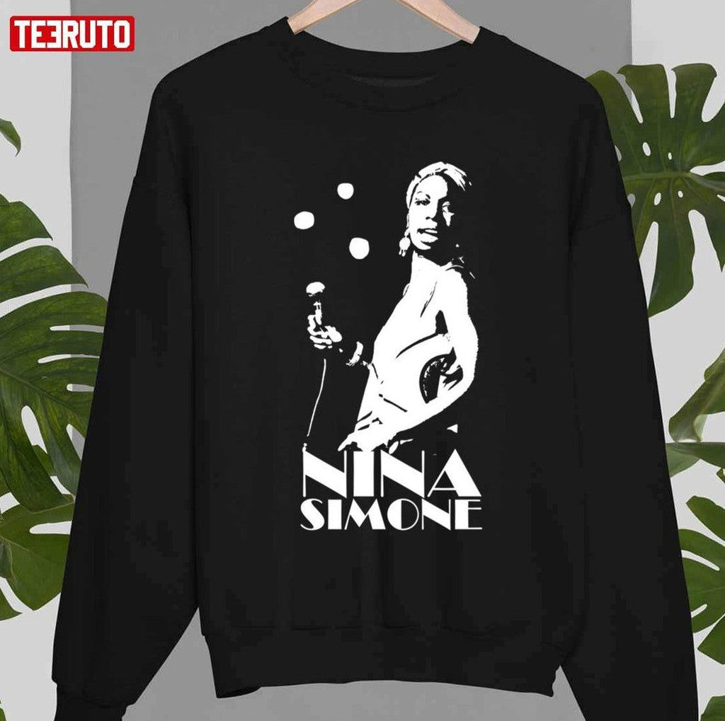 On Stage Nina Simone Art Unisex T-Shirt