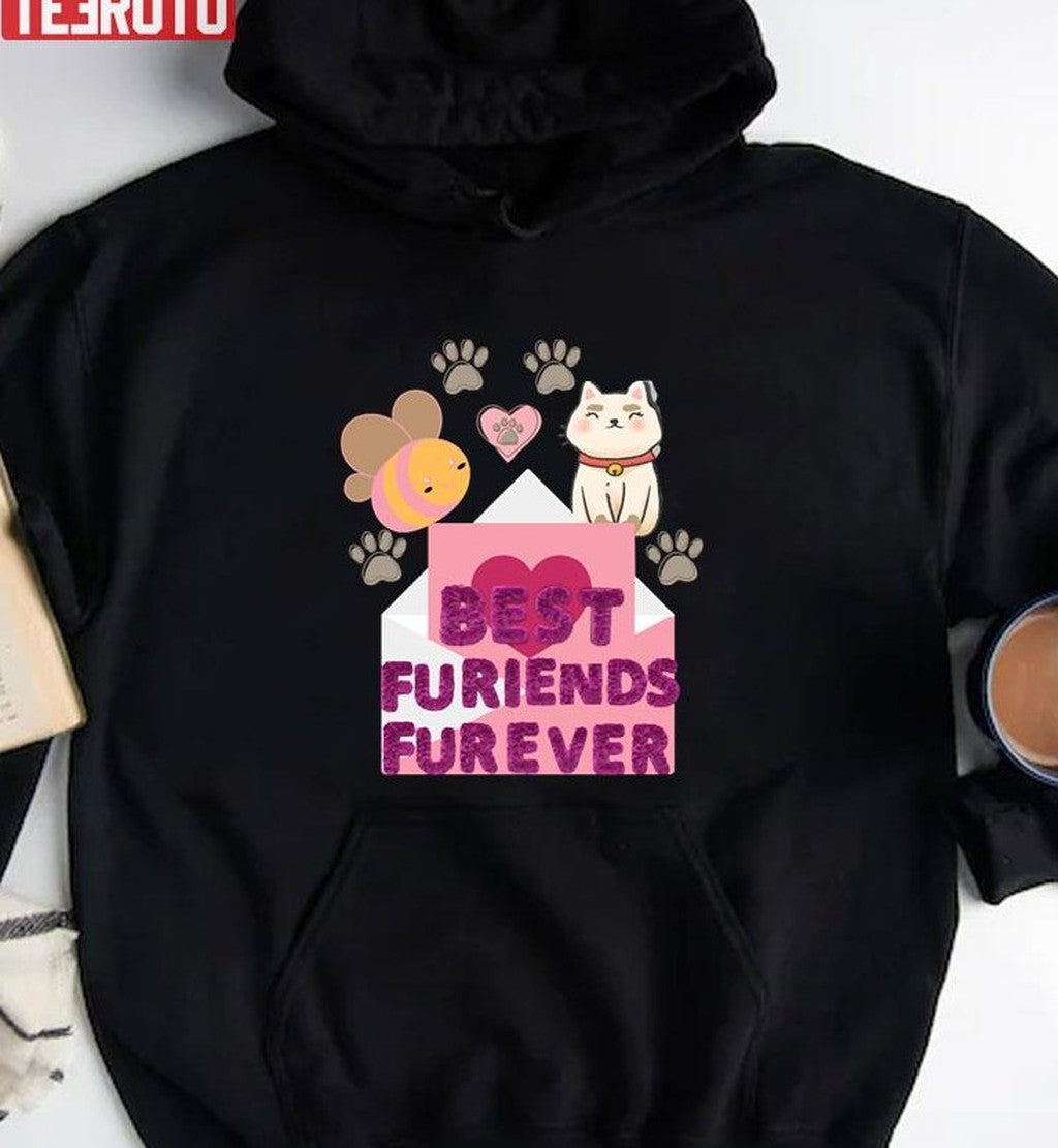 Best Furiends Furever Bee And Puppycat Unisex T-Shirt