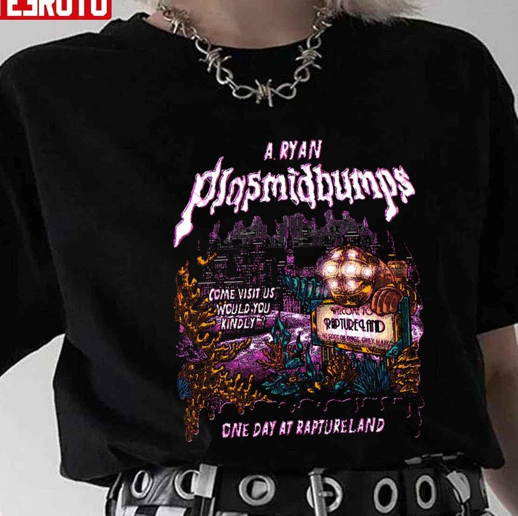 One Day At Raptureland Bioshock Video Game Gifts Unisex T-shirt