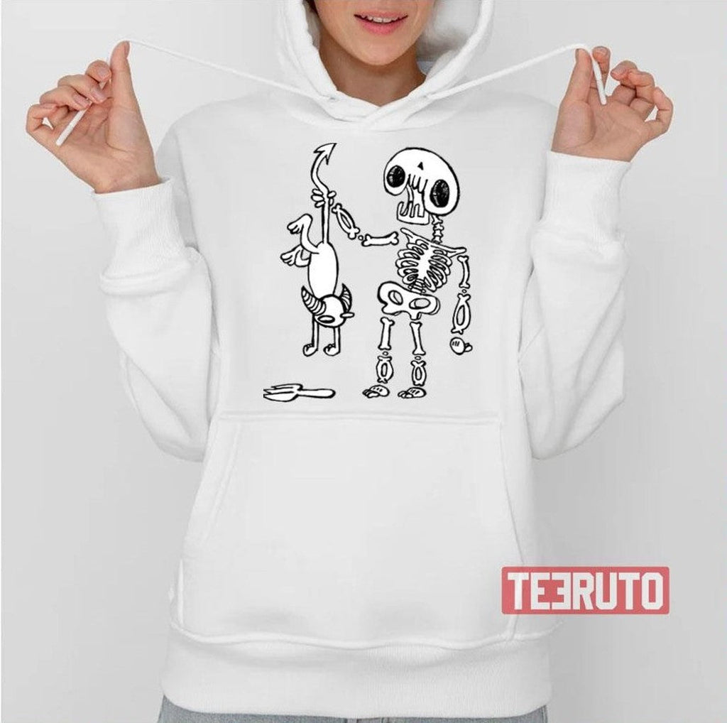 Skeleton Gotcha Grim Fandango Unisex Sweatshirt
