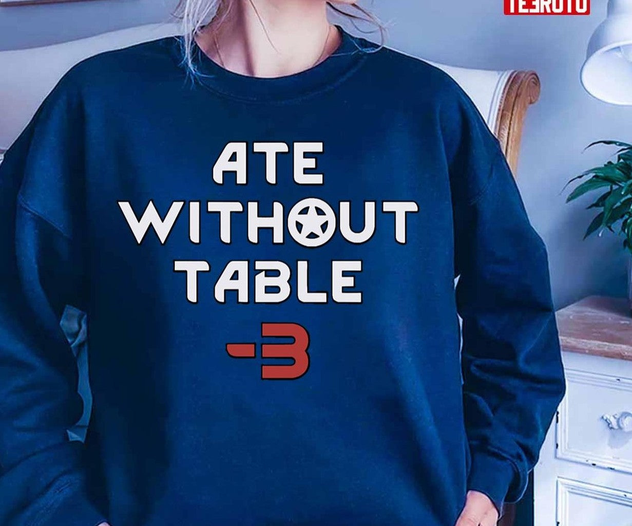 Ate Without Table Logo Rimworld Unisex T-Shirt