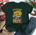 Autumn Halloween Thanksgiving Fall My Favorite Pumpkin Call Me Meme Unisex T-shirt
