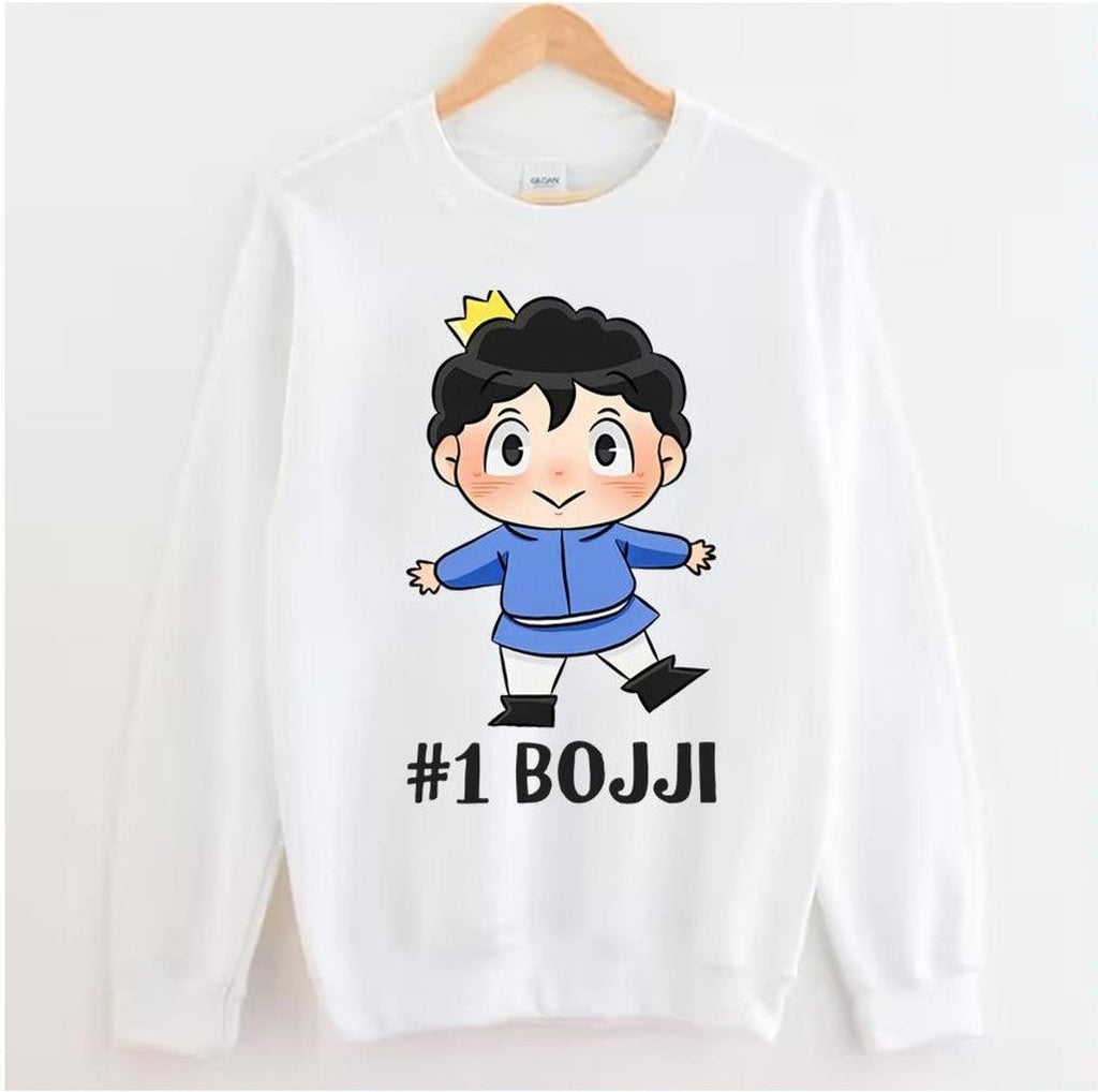 Number 1 Bojji Little King Ranking Of Kings Unisex Sweatshirt