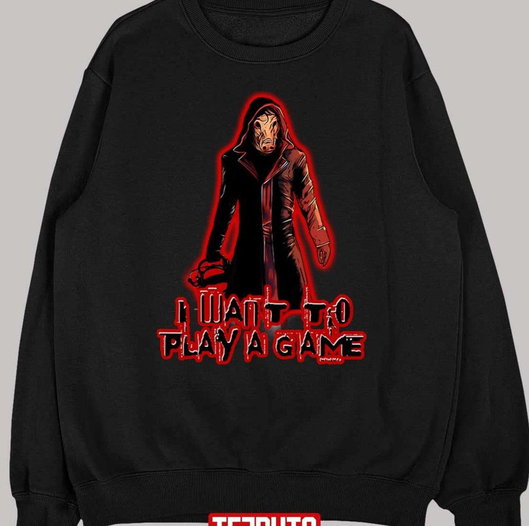 Billy I Want To Play A Game Horror Design Unisex T-Shirt
