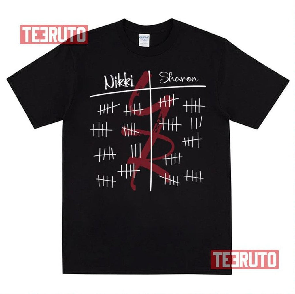 Nikki Sharon Scoresheet The Young And The Restless Unisex T-Shirt