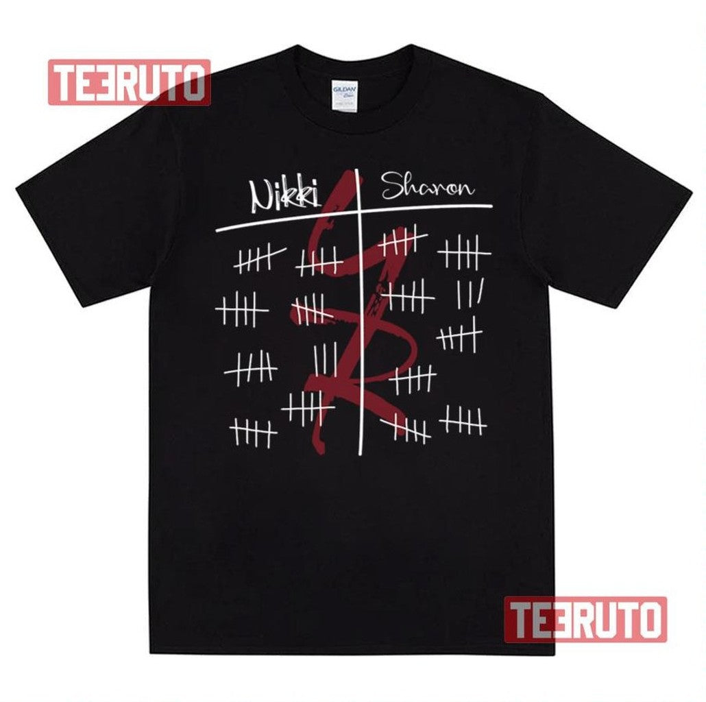 Nikki Sharon Scoresheet The Young And The Restless Unisex T-Shirt