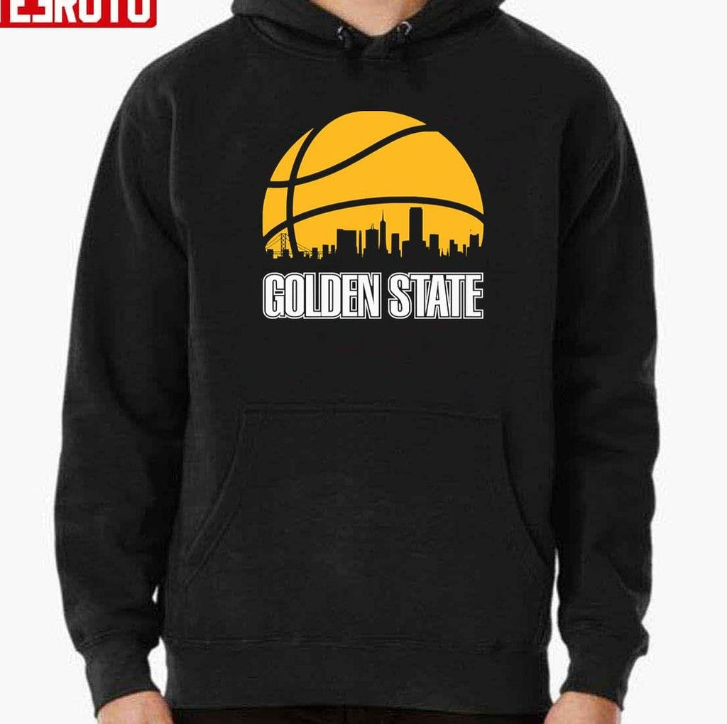 Retro Warriors Basketball Golden State SF City Skyline Unisex T-Shirt