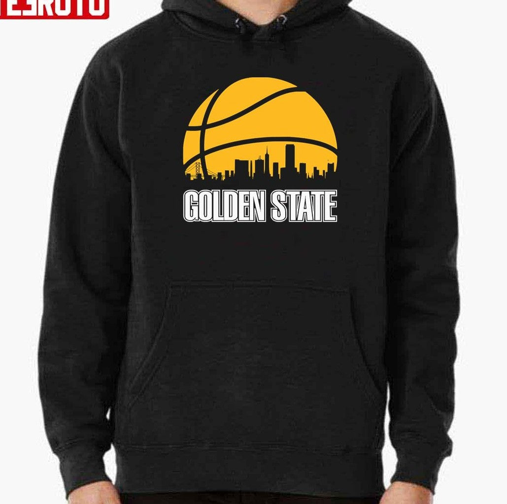Retro Warriors Basketball Golden State SF City Skyline Unisex T-Shirt
