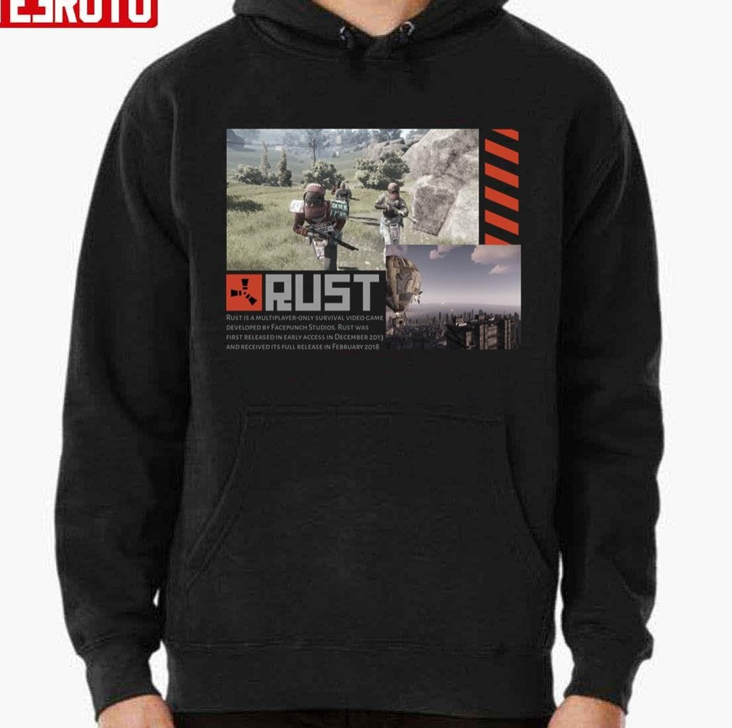 Rust Is A Multiplayer-Only Survival Video Game Unisex T-shirt