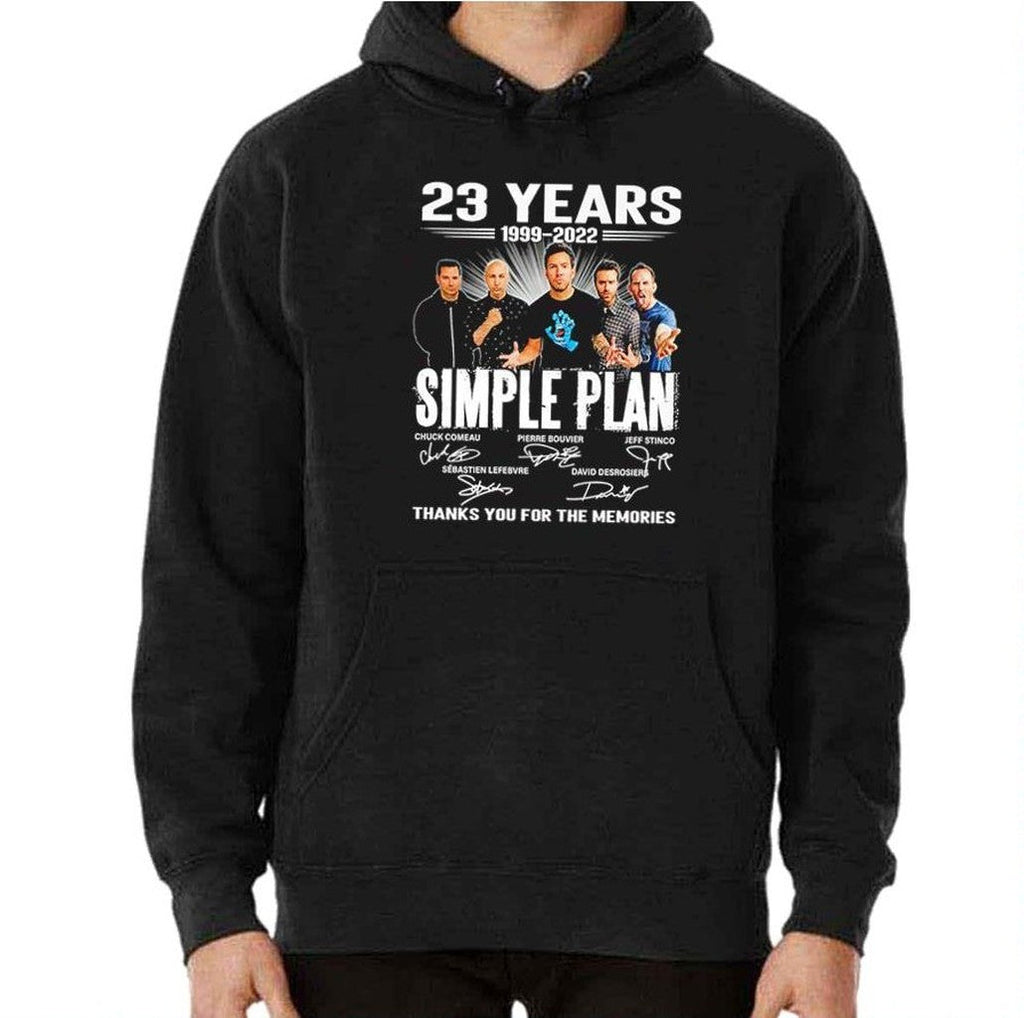 23 Years Anniversary Simple Plan When I'm Gone Unisex Hoodie