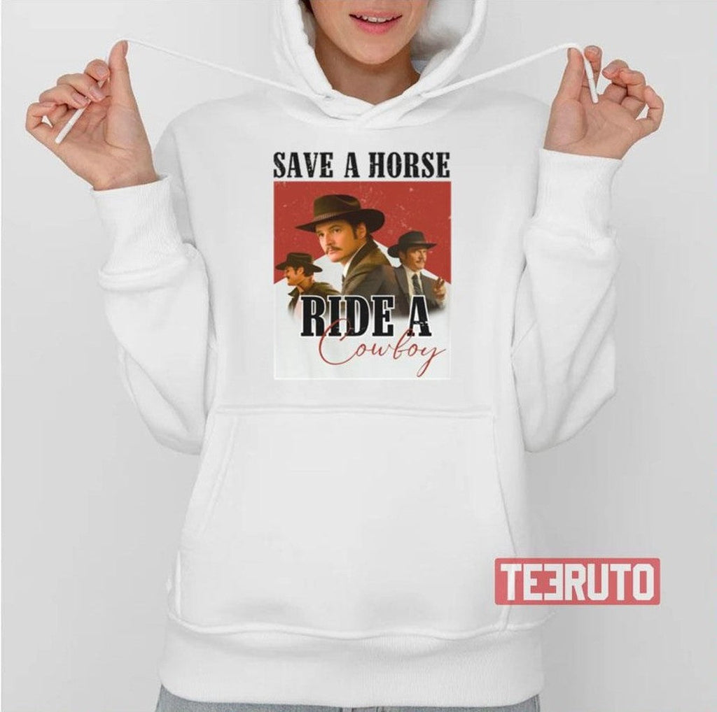 Save A Horse Ride A Cowboy Pedro Pascal I Love Whiskey Agent Kingsman Unisex T-Shirt