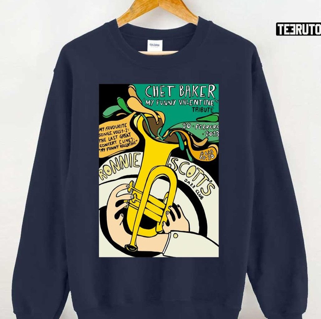 Ronnie Scott's Jazz Club Chet Baker Unisex Sweatshirt