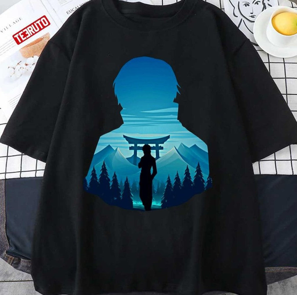 Silhouette Toge Inumaki Classic Artwork Jujutsu Kaisen Unisex T-Shirt