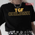 Tgfhasssa Childish Yellow Logo Unisex T-Shirt