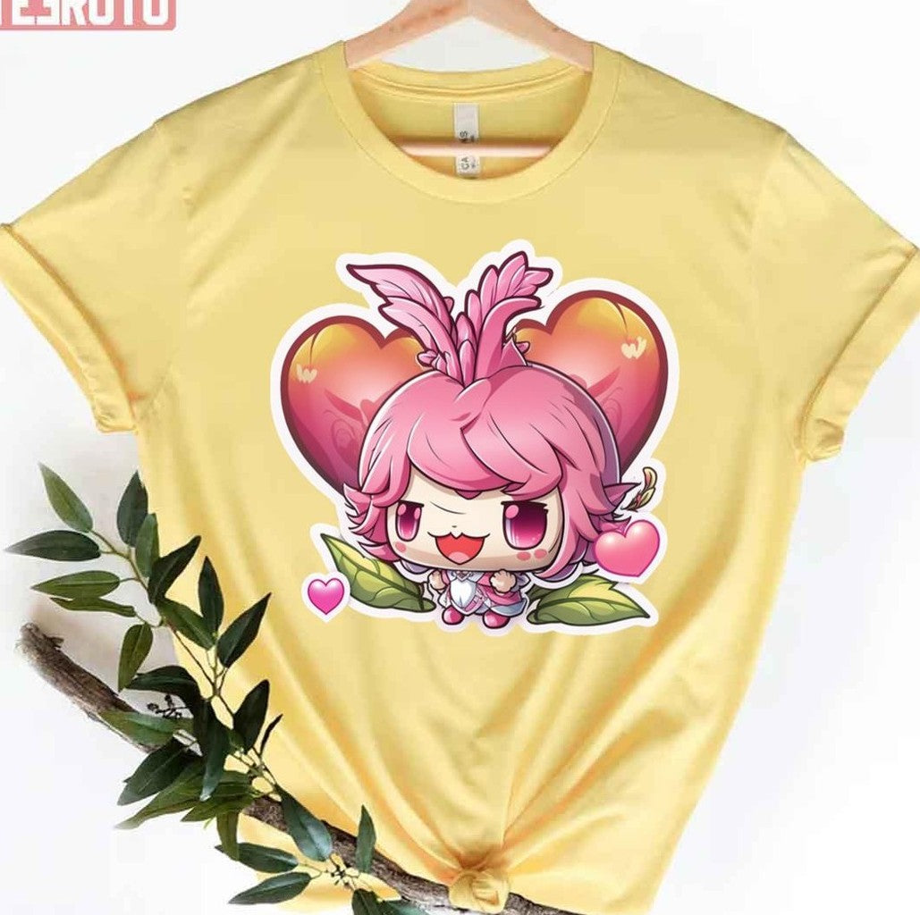 Peach Girl Pink Bean Maplestory Unisex T-Shirt