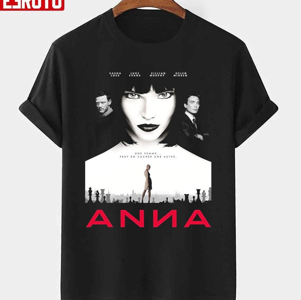 Sasha Luss Luke Evans Ana Film Poster Style Unisex T-shirt