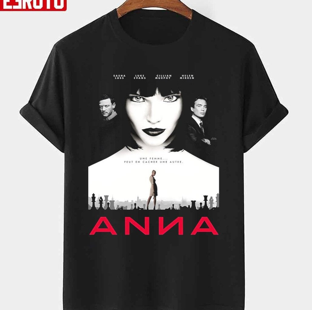 Sasha Luss Luke Evans Ana Film Poster Style Unisex T-shirt
