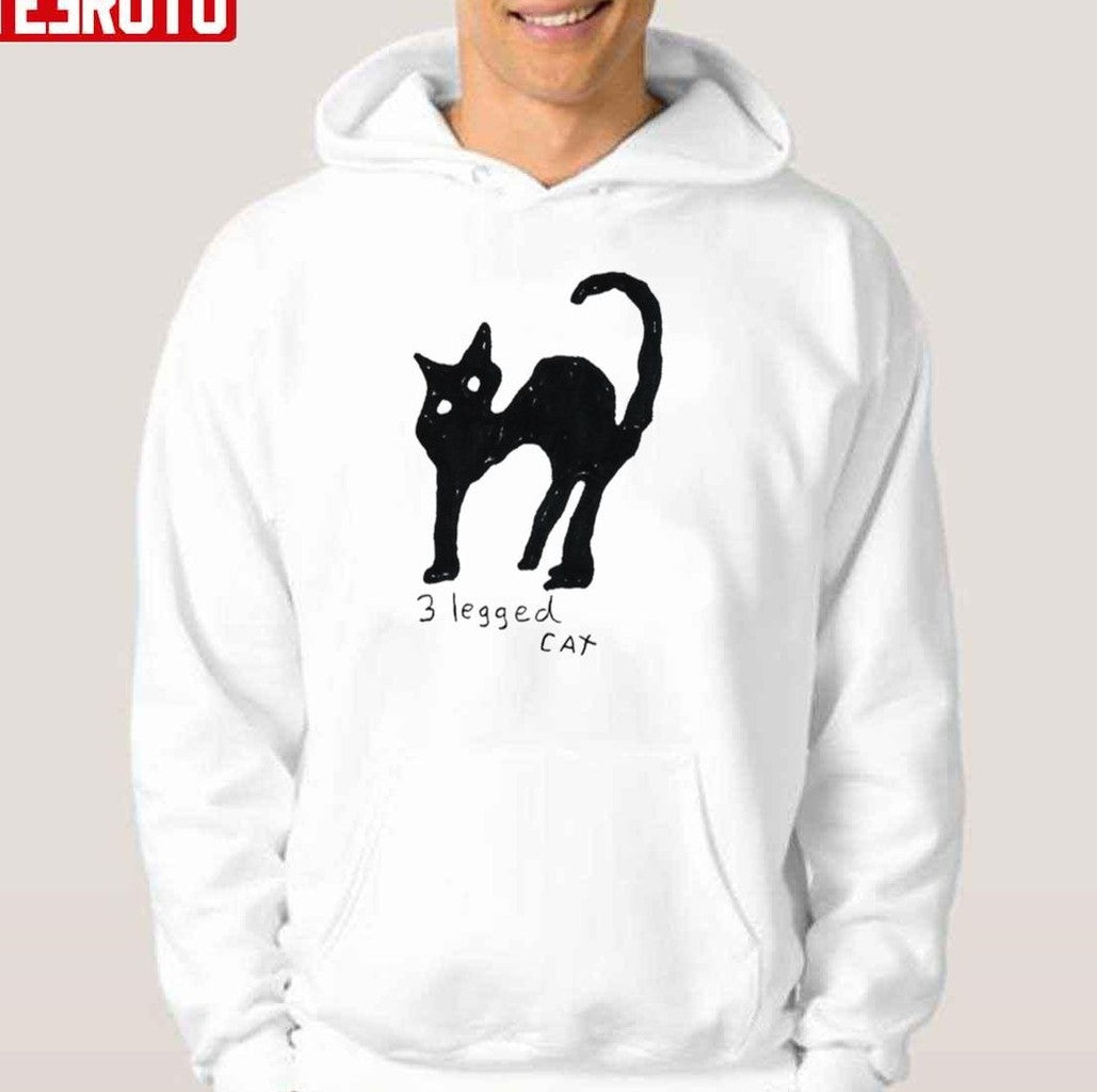3 Legged Cat Rumple Buttercup Unisex Hoodie