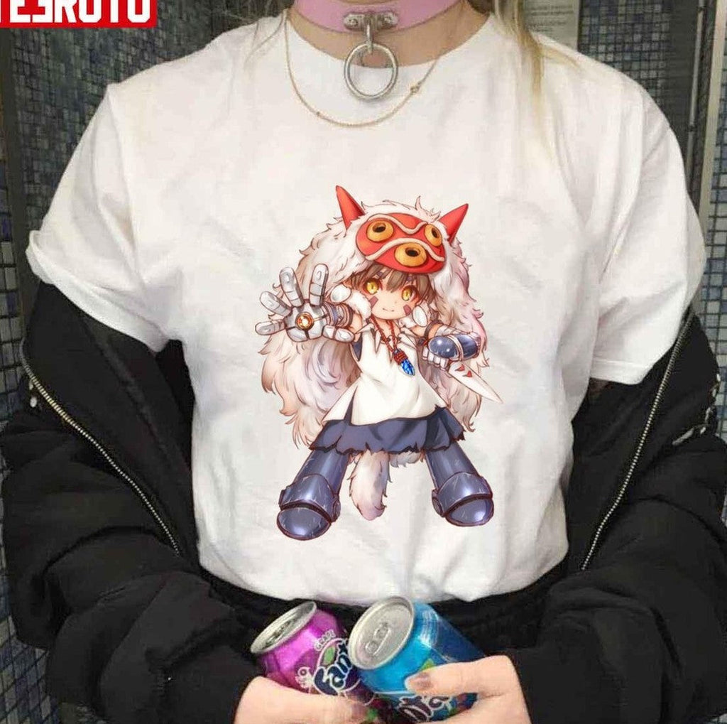 Princess Mononoke Cosplay Made In Abyss Prushka Unisex Hoodie