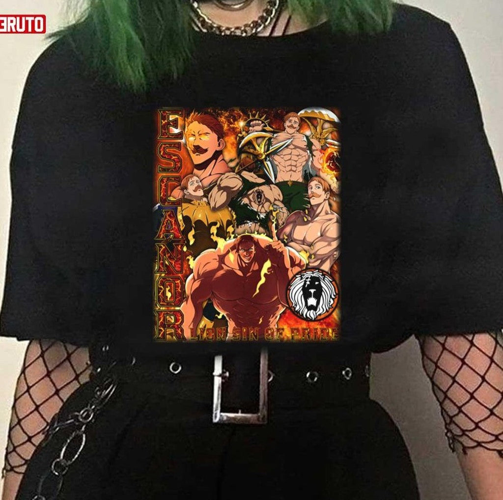 Nanatsu No Taizai Lion Sin Of Pride The Seven Deadly Sins Escanor 7 Deadly Sins Anime Character Unisex T-Shirt