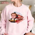 Stay Off The Tracks Vintage Calgary Flames Unisex Sweatshirt