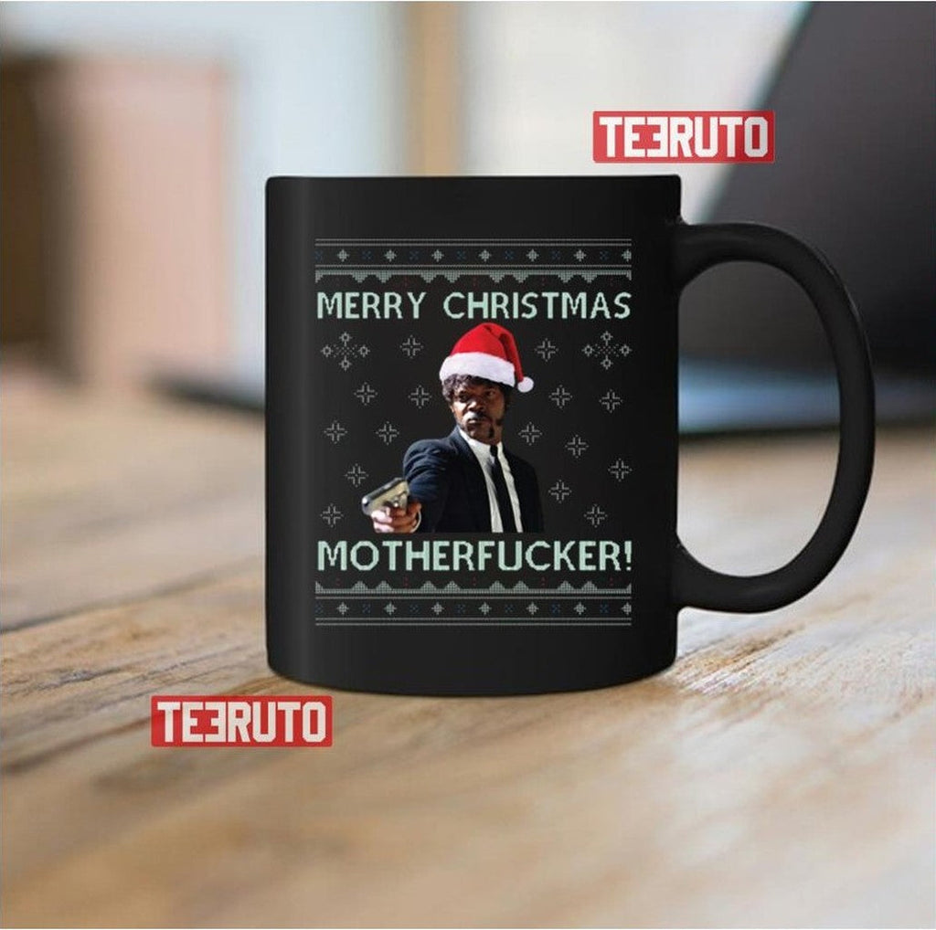 Samuel L Jackson Merry Christmas Motherfucker Pulp Fiction Unisex Sweatshirt