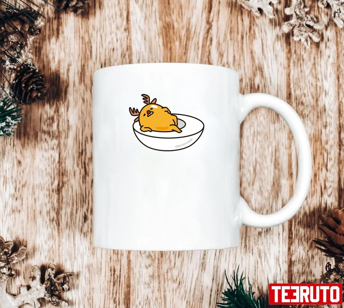 Reindeer Gudetama For Christmas Unisex Sweatshirt