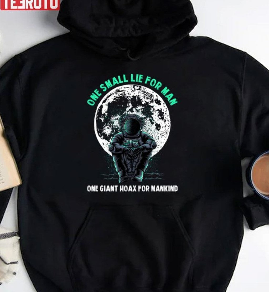 Nasa Lies Moon Landing Hoax Trust The Scientism Unisex T-Shirt