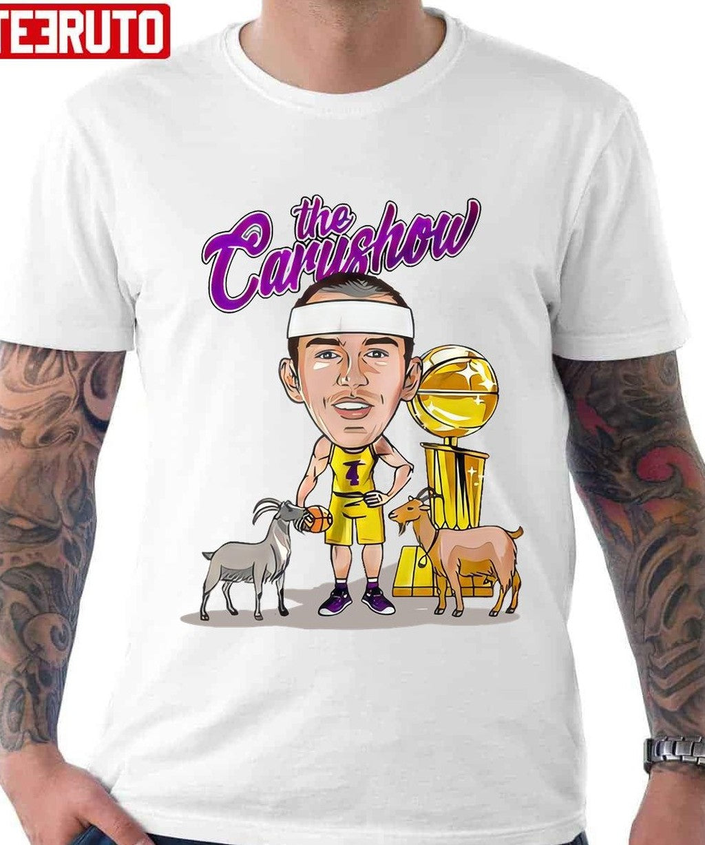 The Carushow Alex Caruso Goat Lake Unisex T-Shirt