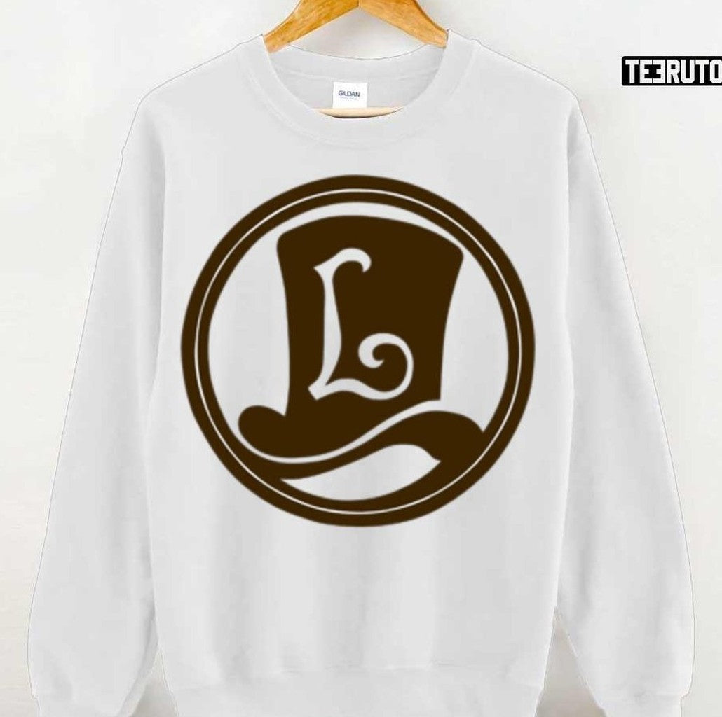 Professor Layton Stamp Rounded Unisex T-Shirt