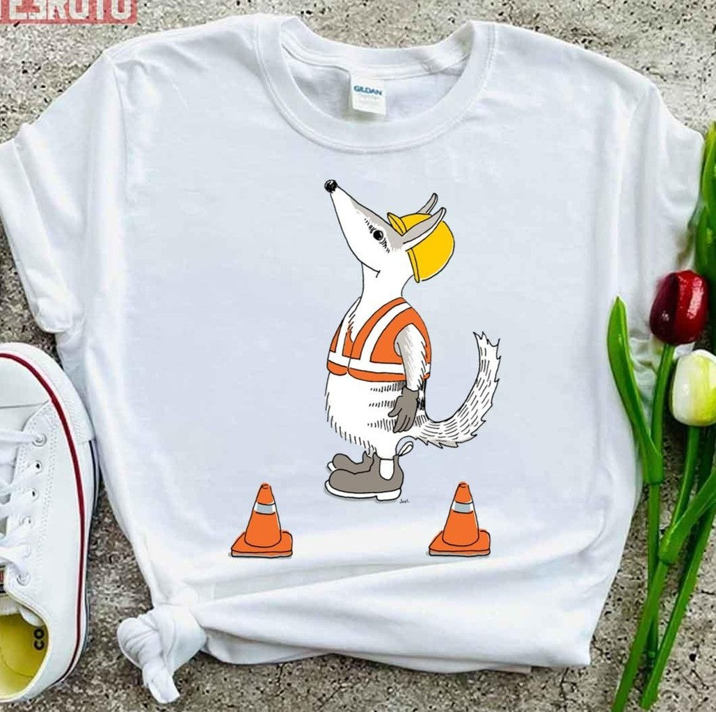 Numbat In A Hardhat Worker Unisex T-Shirt
