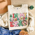 In My Christmas Era Sweatshirt, Retro Christmas Shirt, Christmas Doodle Dots, Christmas Shirt Sublimation, Merry Christmas, Vintage Christmas Tee