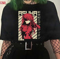 Asuka Evangelion Vintage Anime Unisex T-Shirt