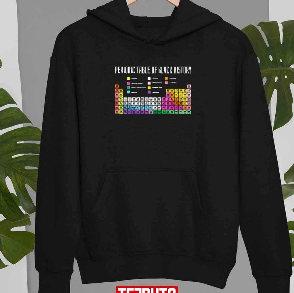 Periodic Table Of Black History Unisex T-Shirt
