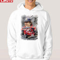 Niki Lauda Retro The Legend Racing F1 Design Unisex Hoodie