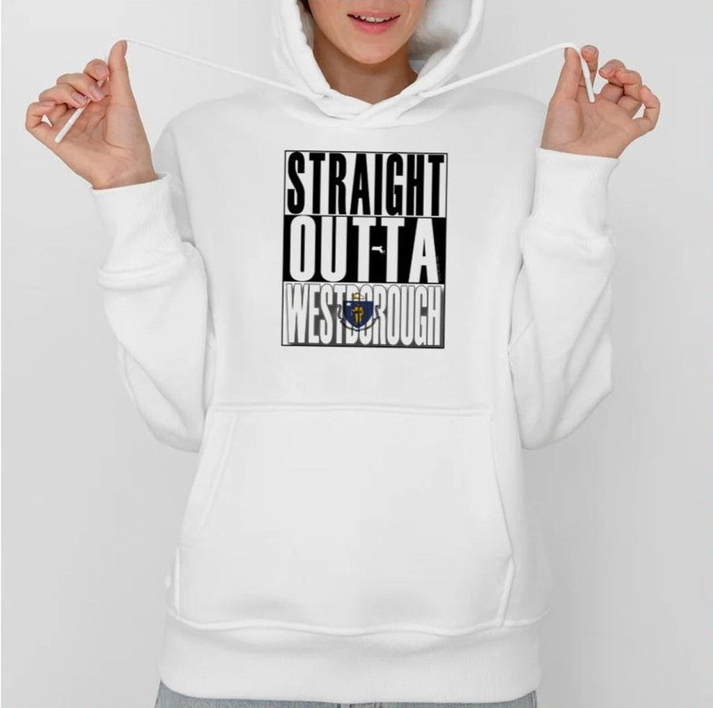 Straight Outta Westborough Massachusetts Unisex T-Shirt