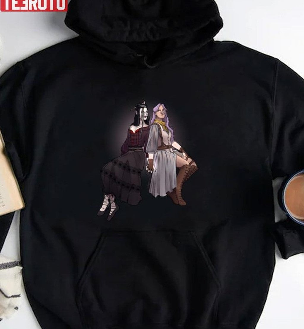 Shes Like Music Imogen And Laudna Critical Role Unisex T-shirt