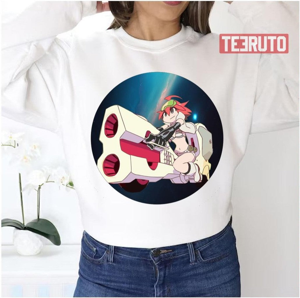 Space Patrol Luluco Trigger Chan Unisex Sweatshirt